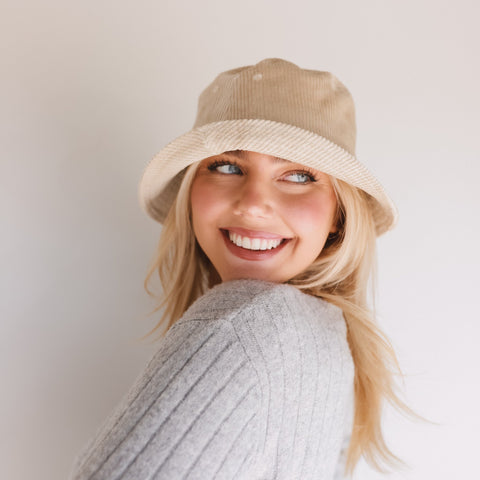 CORDUROY BUCKET HAT